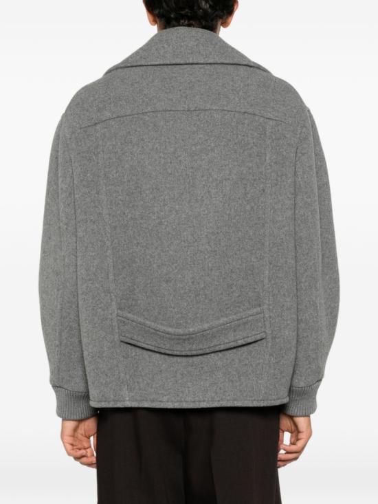 26FW 모스키노 코트 A0620 5213 0505 Grey - MOSCHINO