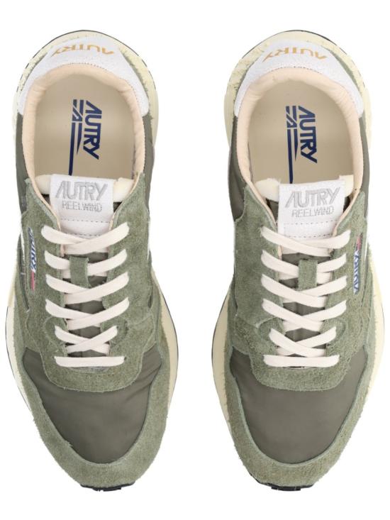 26SS 오트리 릴윈드 로우 나일론 스웨이드 스니커즈 WWLM NC37 Neutrals - AUTRY
