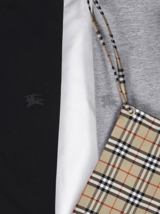 26FW 버버리 반팔 티셔츠 8129704A4151 Black - BURBERRY