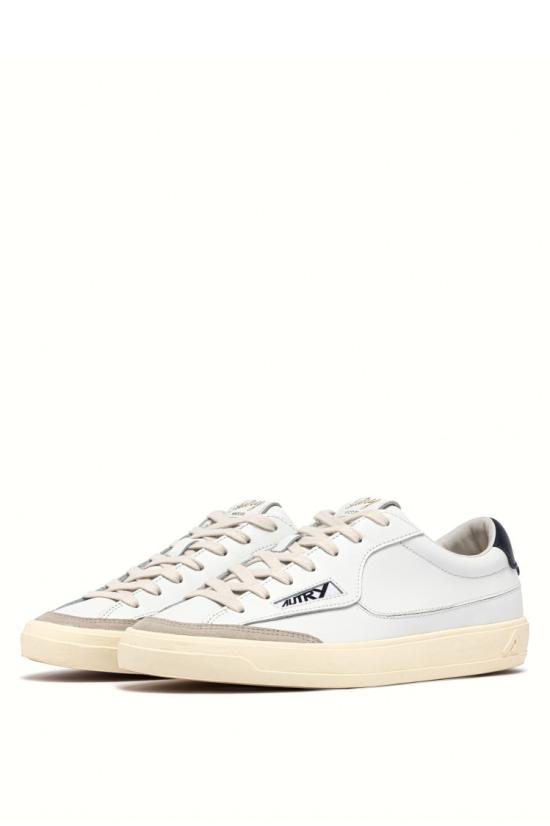 26SS 오트리 WINDSCAPE 로우 스니커즈 캔버스 SCLM UK05WHT SPACE White - AUTRY