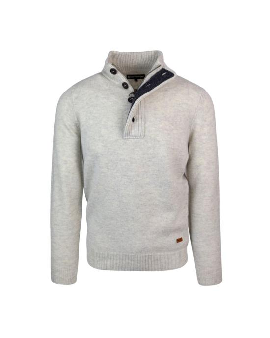 26FW 바버 니트웨어 5936840 White - BARBOUR