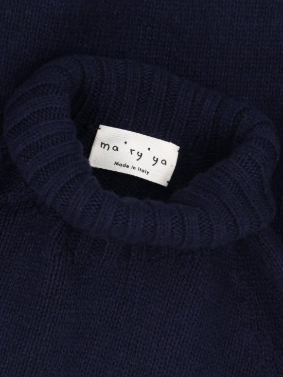 26FW 마리아 터틀넥 YTK017 B7 Blue - MA RY YA