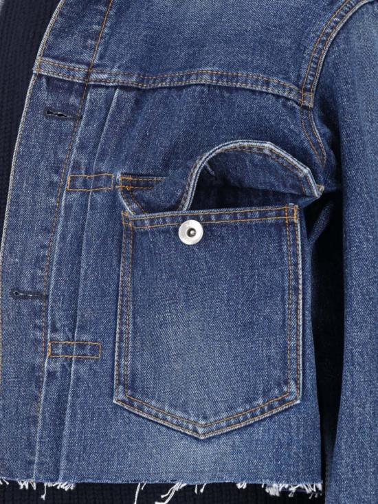 26FW 사카이 데님 26 08589436 Blue - SACAI