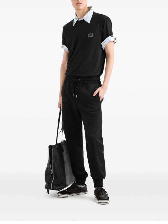 26FW 돌체앤가바나 반팔 티셔츠 G8PV1TG7Q1QN0000 Black - DOLCE & GABBANA
