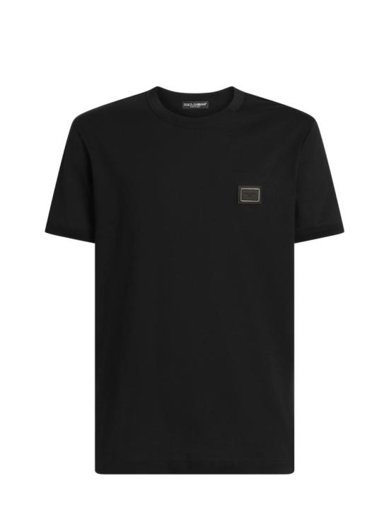 26FW 돌체앤가바나 반팔 티셔츠 G8PV1TG7Q1QN0000 Black