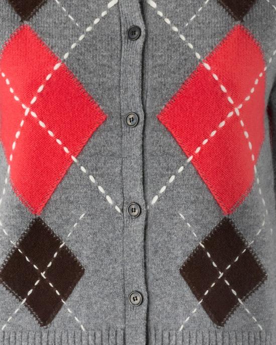 26FW 핑코 가디건 4142612 Grey - PINKO