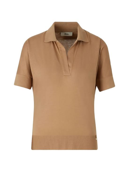 26SS 에르노 폴로 티셔츠 JPL00113D 520562150 CAMMELLO - HERNO
