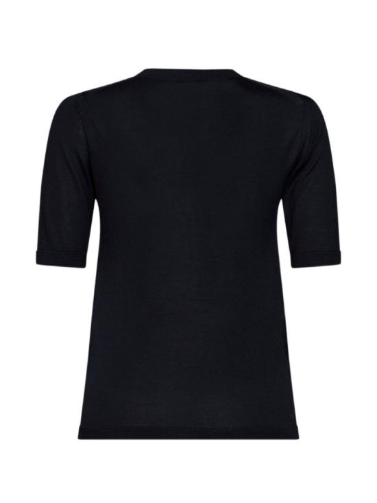 26FW 막스마라 소프트 라운드넥 니트 스웨터 소프트 라운드넥 니트 스웨터 2621366111600 003 Black - MAX MARA