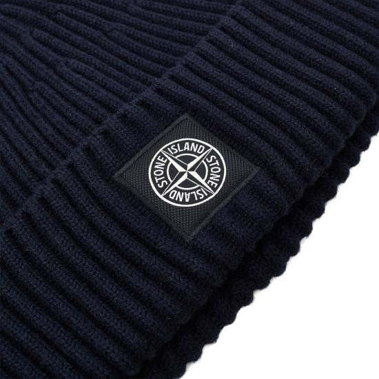 26FW 스톤 아일랜드 비니 L2S15N100002 S00C3 Black - STONE ISLAND