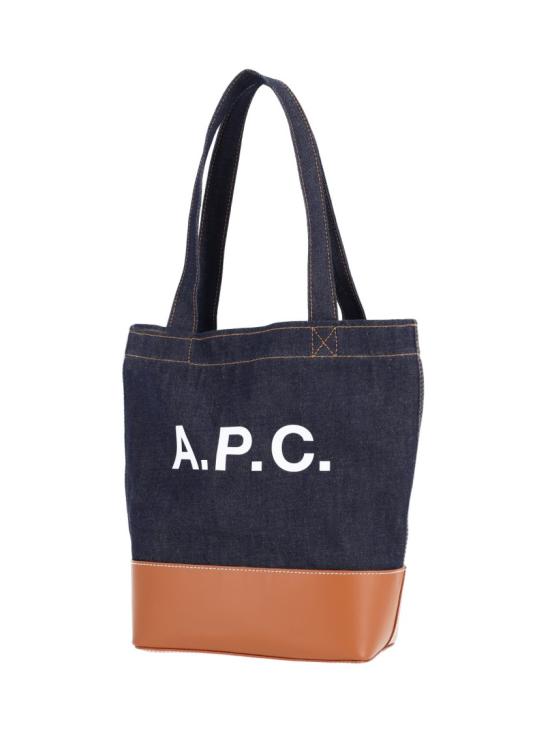 26FW 아페쎄 악셀 스몰 토트백 COHLO M61568CAF Blue - A.P.C.
