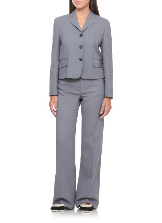 26FW 마르니 스트레이트 팬츠 PAMA0657A1UTP81600B36 Grey - MARNI
