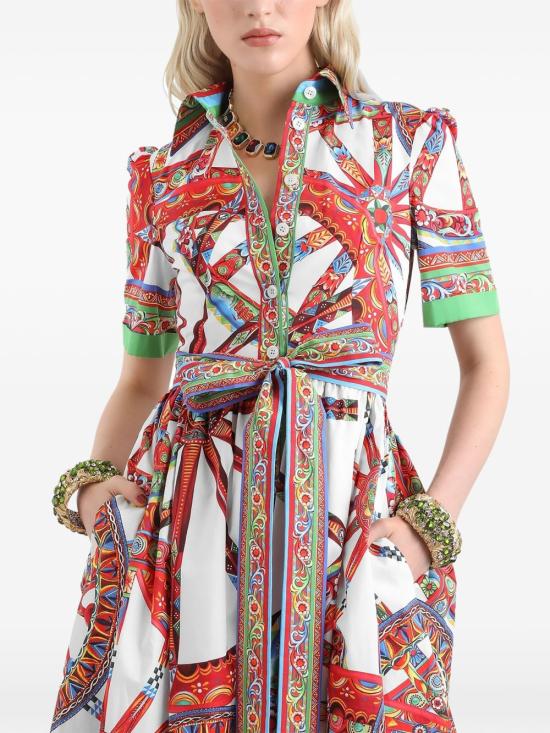 26FW 돌체앤가바나 미디 원피스 F6JFNT GDDTFS9000 - DOLCE & GABBANA