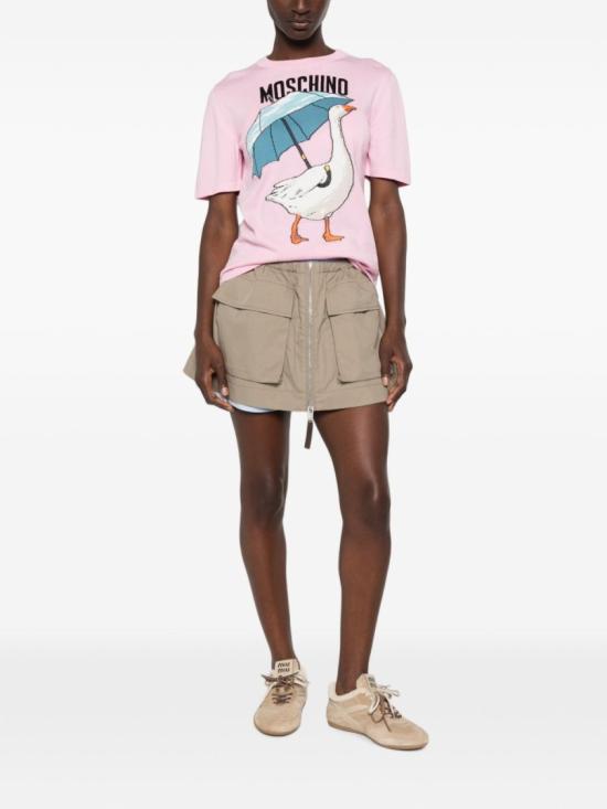 26FW 모스키노 스웨터 A0919 5511 1224 Pink - MOSCHINO