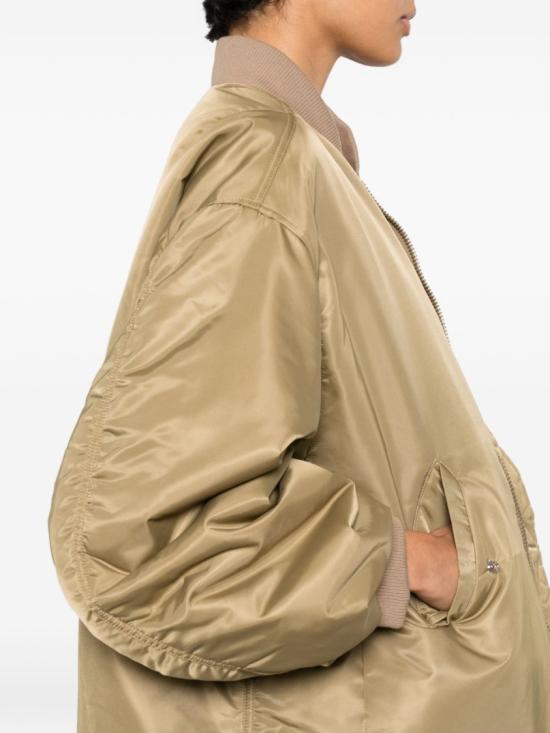 26SS 더프랭키샵 봄버 자켓 JAFS082964080OLIVE Brown - THE FRANKIE SHOP