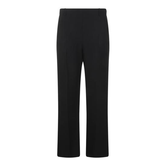 26FW 케이트 베니 레더 스트레이트 스킨 팬츠 3206586200 Black - KHAITE