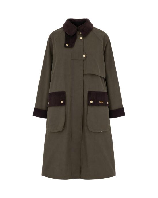 26FW 바버 코트 6673782 Grey