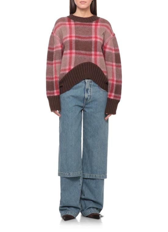 26FW 디 아티코 스웨터 261WCK00136KMX004JQ463 Pink - THE ATTICO