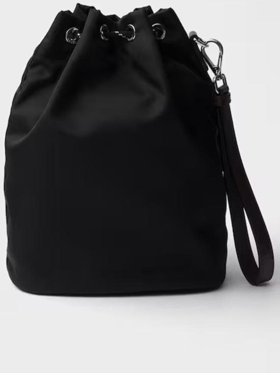  프라다 스피드락 리나일론 앤 레더 파우치 2NE067 2HE1 Black - PRADA