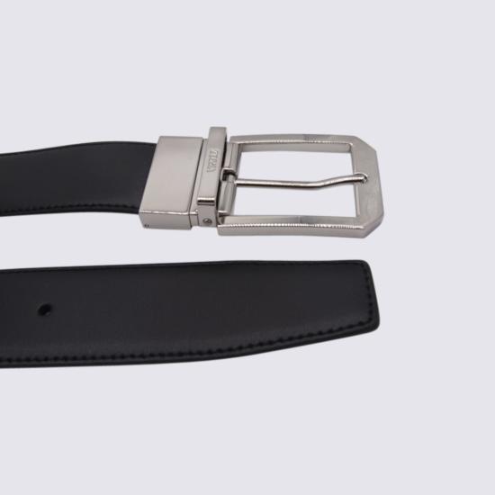 26FW 에르메네질도제냐 벨트 LHVICB011PZNTM Black - ERMENEGILDO ZEGNA