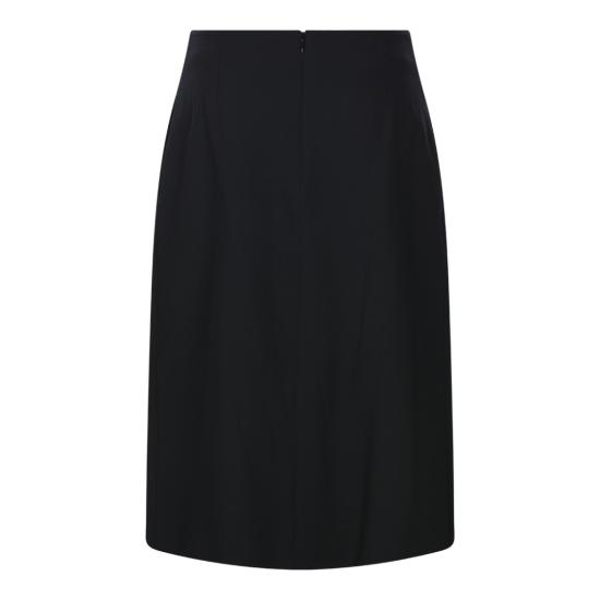 26FW 질샌더 미디 스커트 J02MA0402J40356001 Black - JIL SANDER