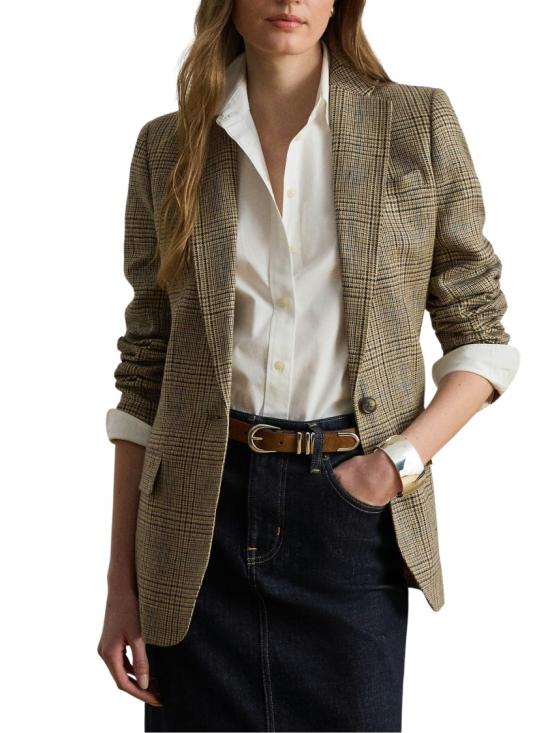 26FW 랄프 로렌 수트 자켓 200P14006001 Brown - RALPH LAUREN
