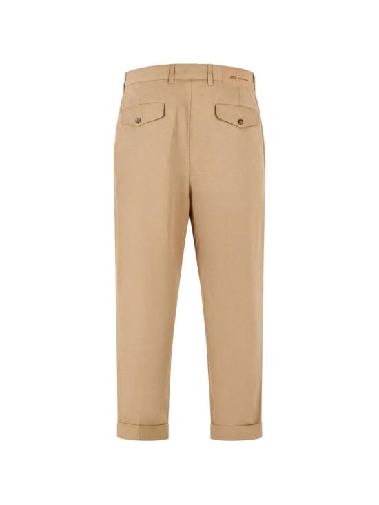 26FW 아미 코튼 캐롯 오버사이즈 트라우저 HTR121 CO0132A184 BEIGE - AMI