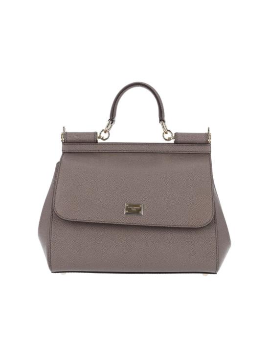 26FW 돌체앤가바나 라지 시실리 핸드백 BB6002 B100180045 Grey