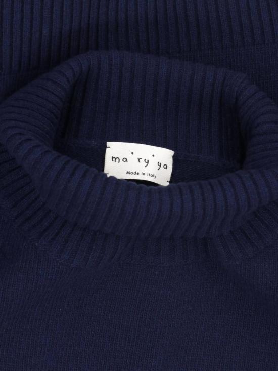 26FW 마리아 터틀넥 YTK041 C7 Blue - MA RY YA