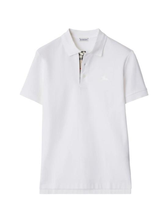 26FW 버버리 코튼 폴로셔츠 8126937 White