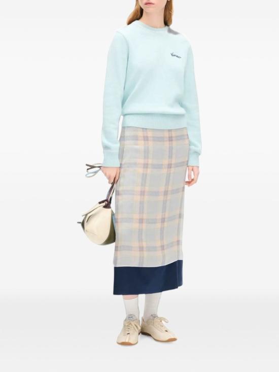 26FW 겐조 스웨터 FG62PU7503FA 63 Blue - KENZO