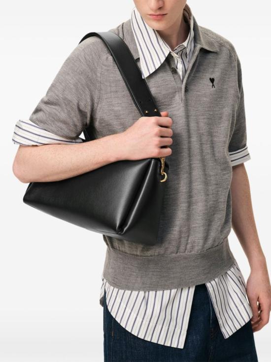 26FW 아미 숄더백 ULL712 AL0103 001 Black - AMI