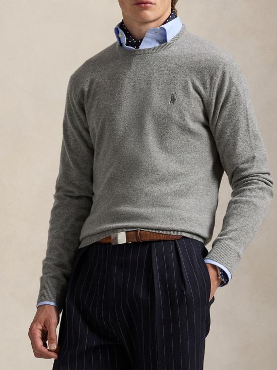  폴로 랄프로렌 니트웨어 710 974148 Grey - POLO RALPH LAUREN