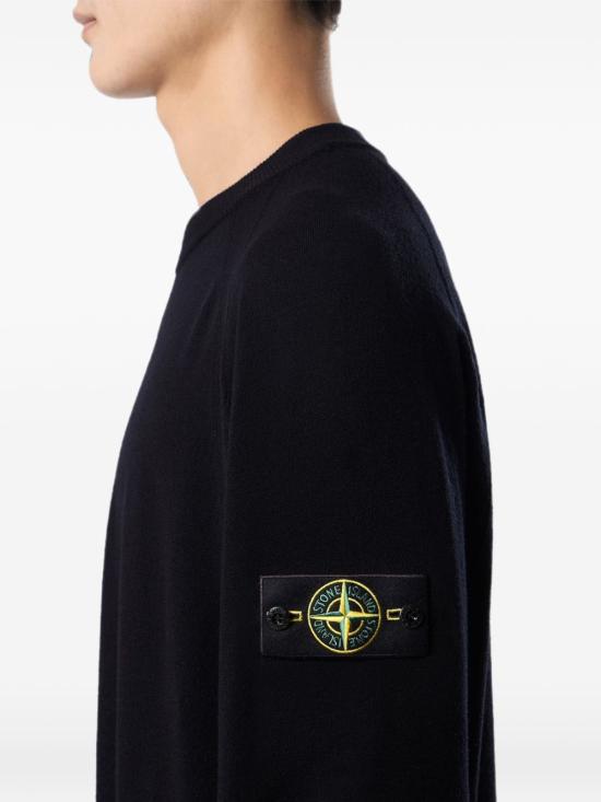 26FW 스톤 아일랜드 스웨터 L2S155100007 S00A1V0029 BLACK - STONE ISLAND
