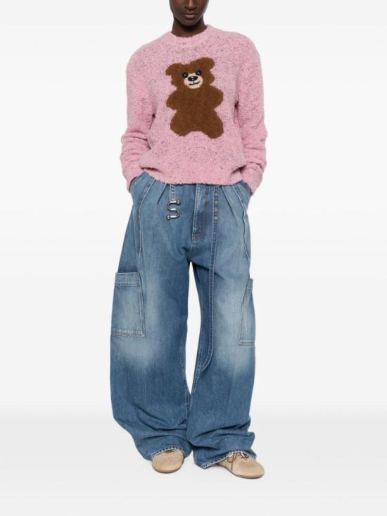 26FW 모스키노 니트웨어 A0915 5504 1181 Pink - MOSCHINO