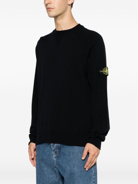 26FW 스톤 아일랜드 스웨터 L2S155100007 S00A1V0020 Navy blue - STONE ISLAND