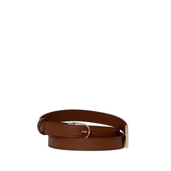 26FW 빅토리아 베컴 벨트 B226AAC007525A Brown