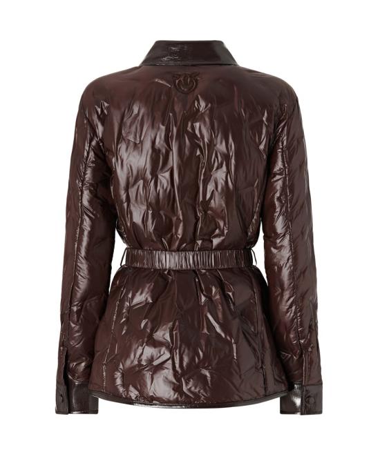 26FW 핑코 가죽 자켓 3891442 Black - PINKO