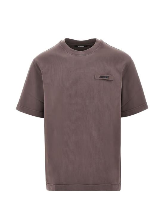 26FW 자크뮈스 그로그랭 로고 티셔츠 TSM00133 AJ00226 850 Brown