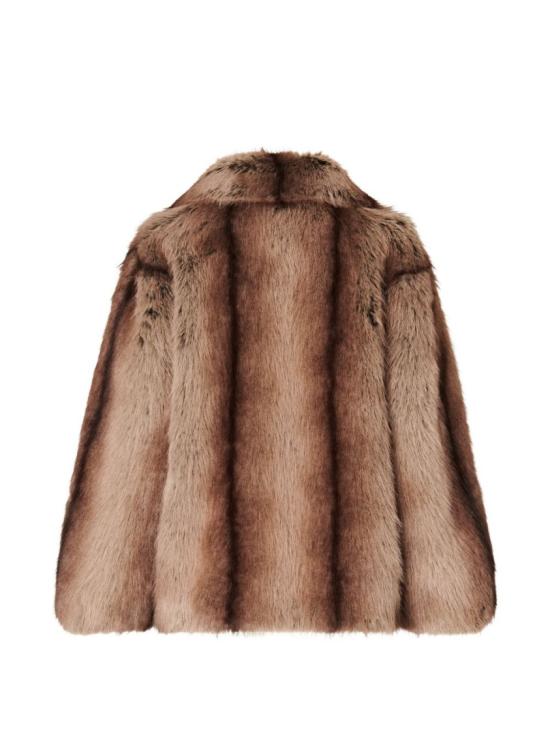 26FW 핑코 무스탕 107046A3C6D31 Brown - PINKO