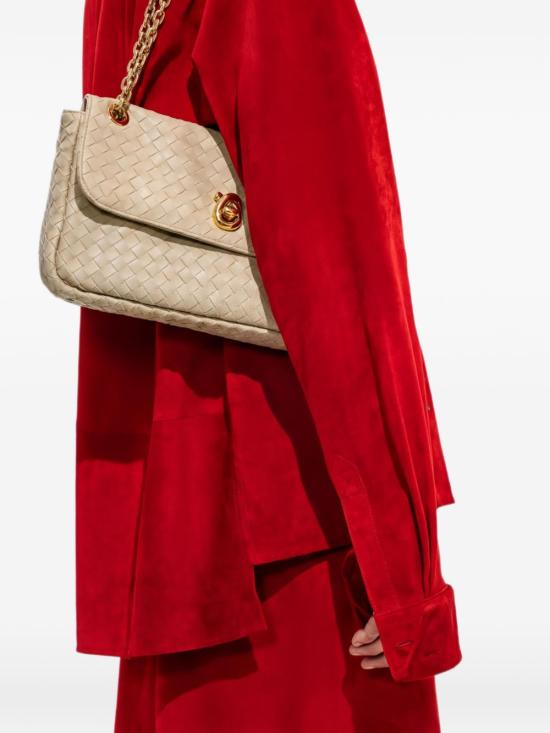 26FW 보테가베네타 크로스백 876648 V6JG09614 Ecru - BOTTEGA VENETA