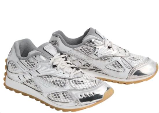 26FW 보테가베네타 오빗 스니커즈 755915 V2X401425 SILVER WHITE - BOTTEGA VENETA