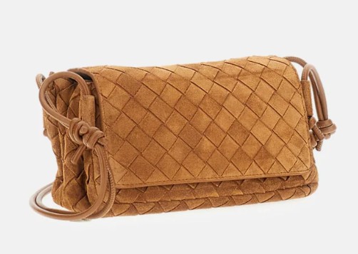 26FW 보테가베네타 클러치/파우치 843893 V5ZZ42588 Amber gold - BOTTEGA VENETA