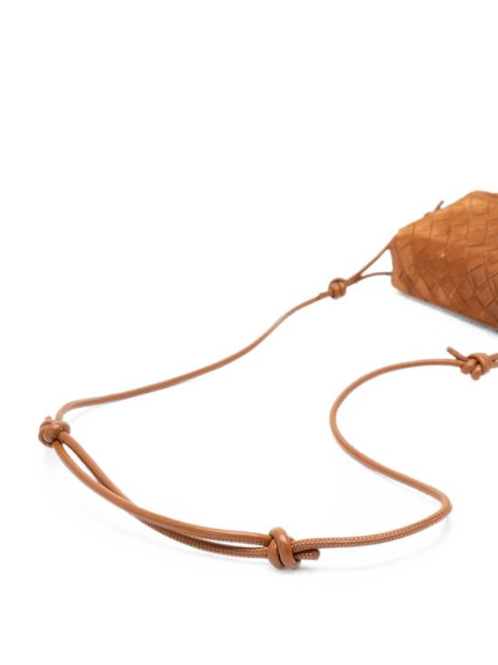 26FW 보테가베네타 클러치/파우치 843893 V5ZZ42588 Amber gold - BOTTEGA VENETA