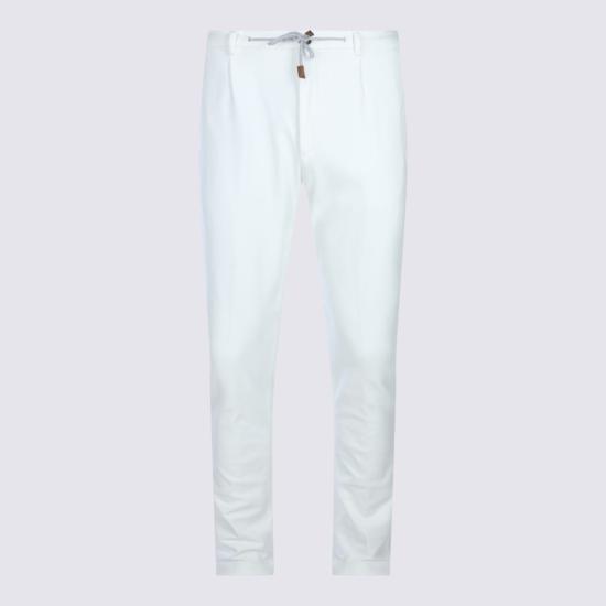26FW 일레븐티 스트레이트 팬츠 X75PANB21PAN2803101A White - ELEVENTY