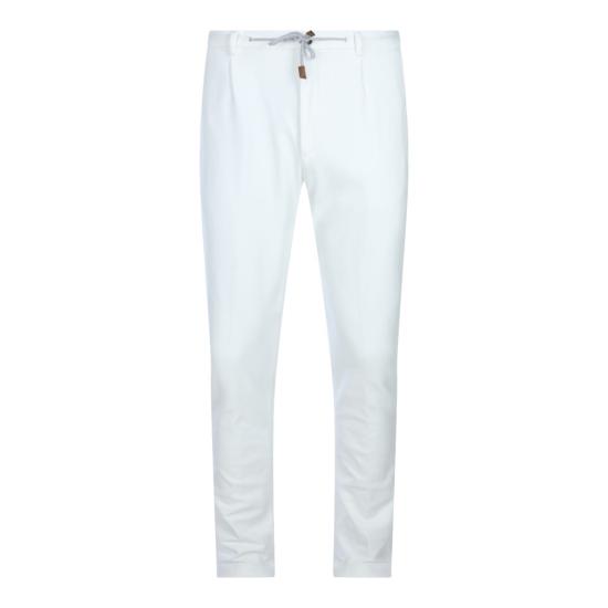 26FW 일레븐티 스트레이트 팬츠 X75PANB21PAN2803101A White - ELEVENTY