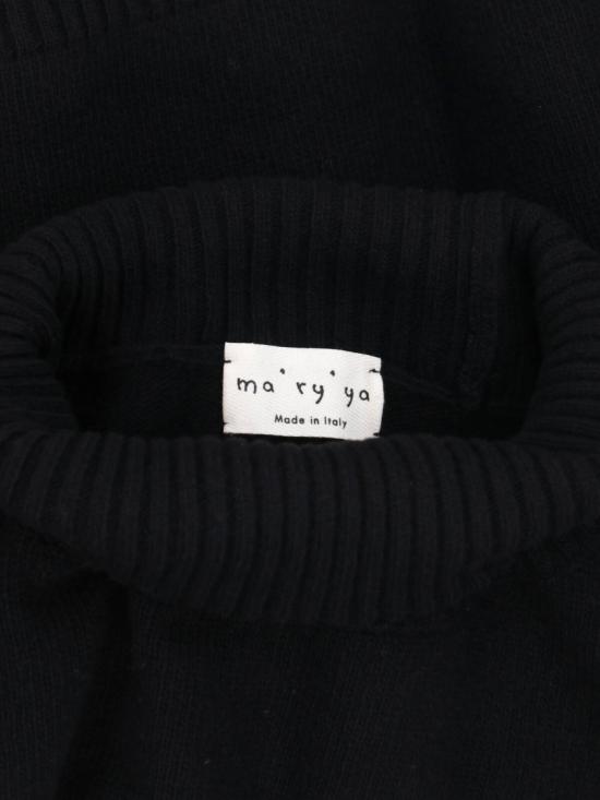 26FW 마리아 터틀넥 YTK041 C8 Black - MA RY YA