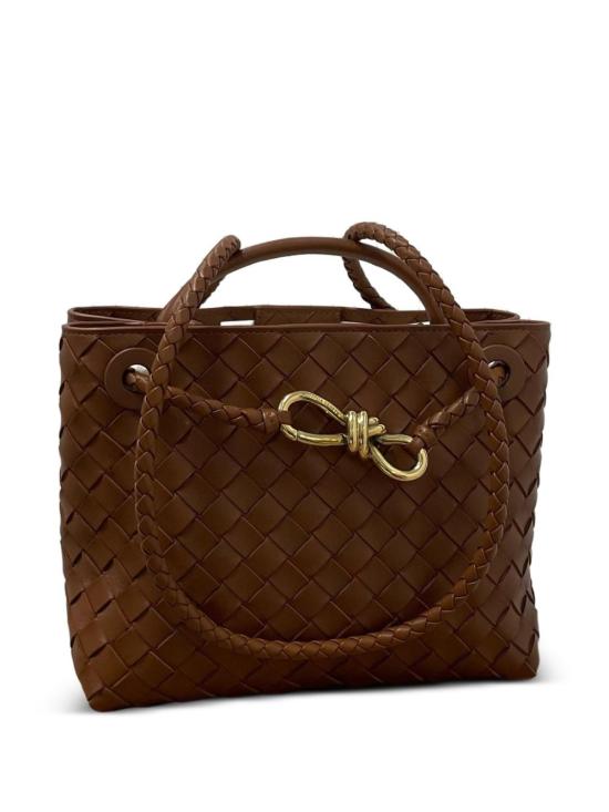 26FW 보테가베네타 안디아모 스몰 토트백 766014 VCPP12385 Tannin - BOTTEGA VENETA