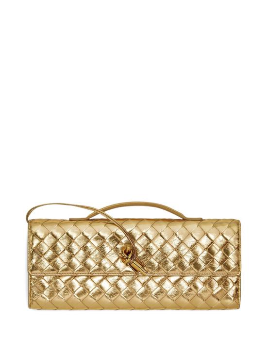 26FW 보테가베네타 클러치/파우치 741511 V4P128922 Gold - BOTTEGA VENETA