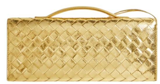 26FW 보테가베네타 클러치/파우치 741511 V4P128922 Gold - BOTTEGA VENETA