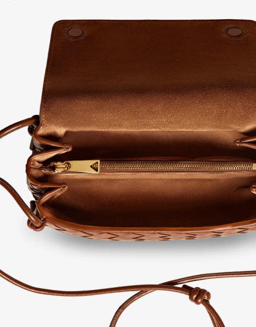 26FW 보테가베네타 노투르노 크로스백 843893 VCPP02376 Tannin gold - BOTTEGA VENETA